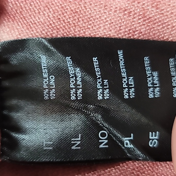 Kuhl Sylvie Linen Blend Long Sleeve Lightweight Knit Pullover Shirt Pink Sz XL - Picture 13 of 16